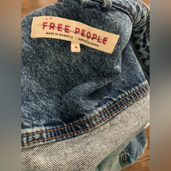 Free People Aubrey Denim Jacket - Picture 7 of 10